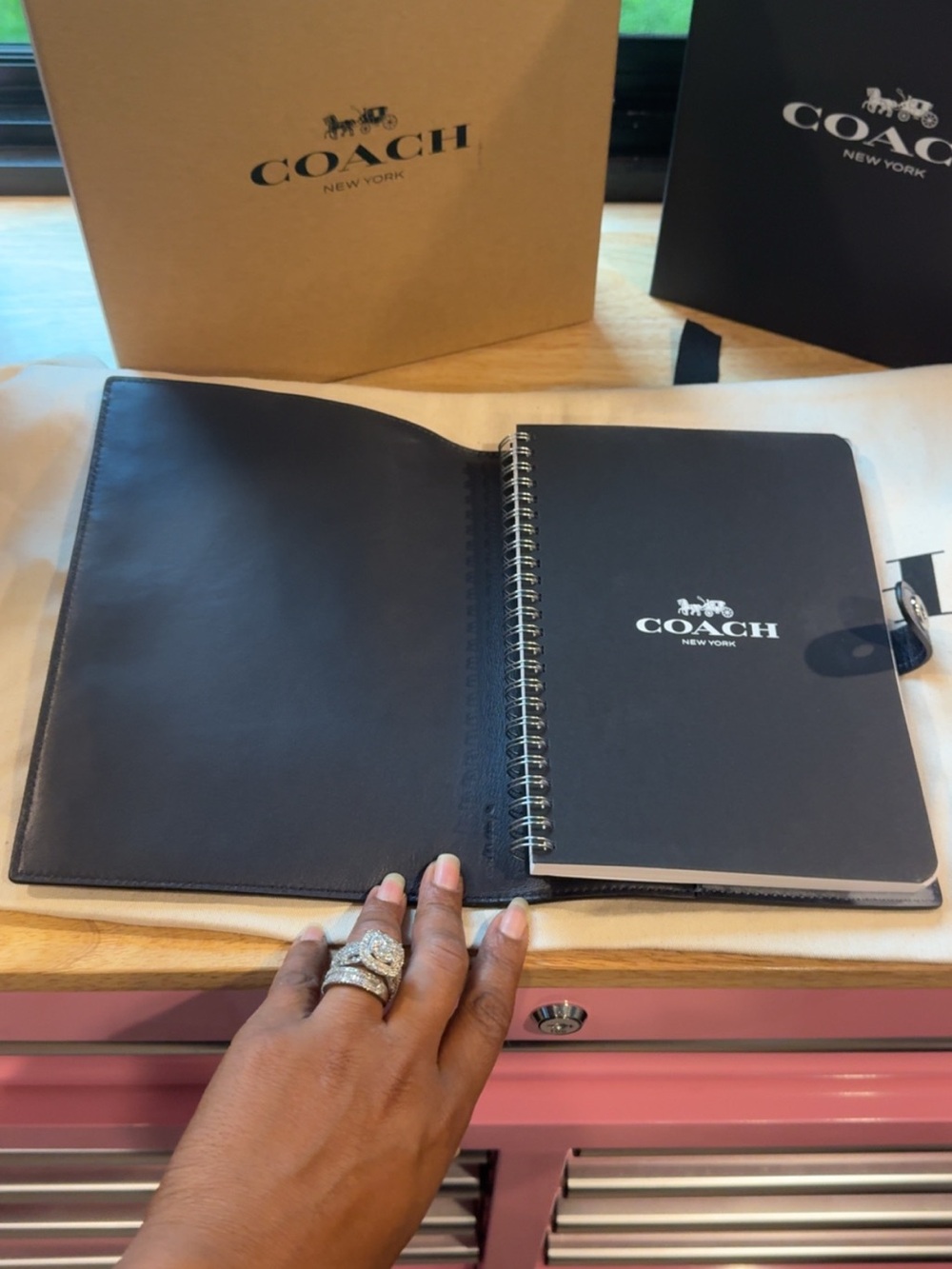 COACH Notebook (NY Tour Cody Franco - Picture 3 of 4